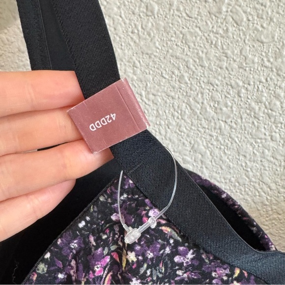 NWOT Cacique 44DDD Lane Bryant Extra Soft Lightly Lined Full Coverage Bra Floral - Picture 6 of 7